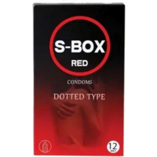 S-BOX RED dotted X12
