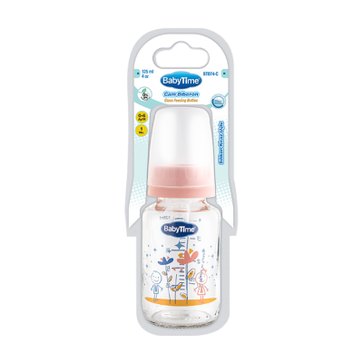GLASS FEEDING BOTTLE 125ml
