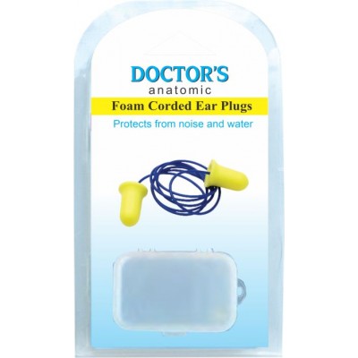 FOAM EAR PLUGS x 2 corded