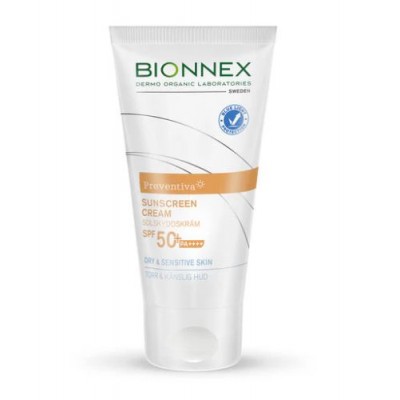 Sunscreen Cream 50+ for Dry - Sensitive Skin