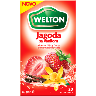 STRAWBERRY AND VANILLA TEA