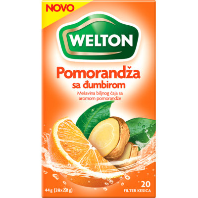 ORANGE AND GINGER TEA