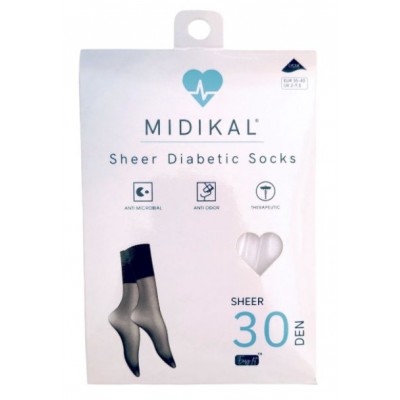 WOMAN DIABETIC SOCKS - NYLON