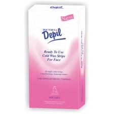 DEPIL COLD WAX STRIPS FOR FACE