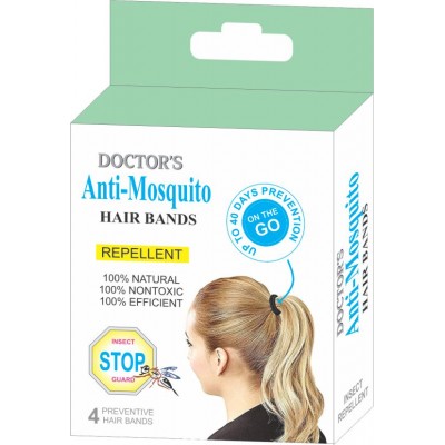 ANTIMOSQUITO HAIR BANDS X4