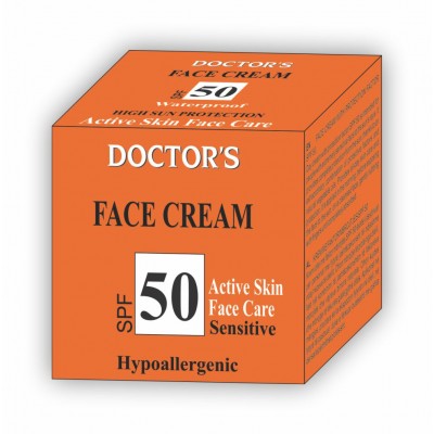 SUN PROTECTION FACE CREAM SPF50