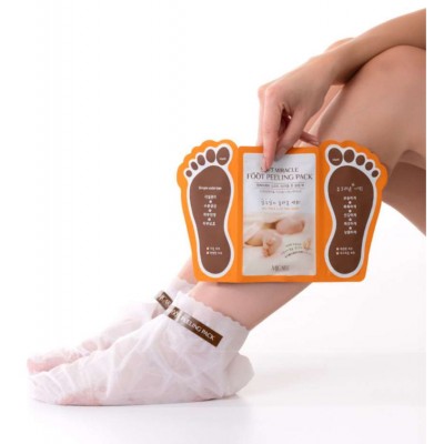 FEET PEELING with socks