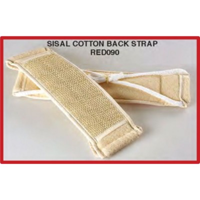 SISAL COTTON BACK STRAP